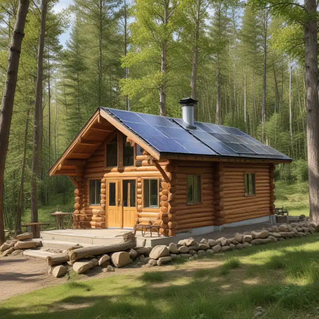 Harnessing Solar Power for Off-Grid Log Cabins