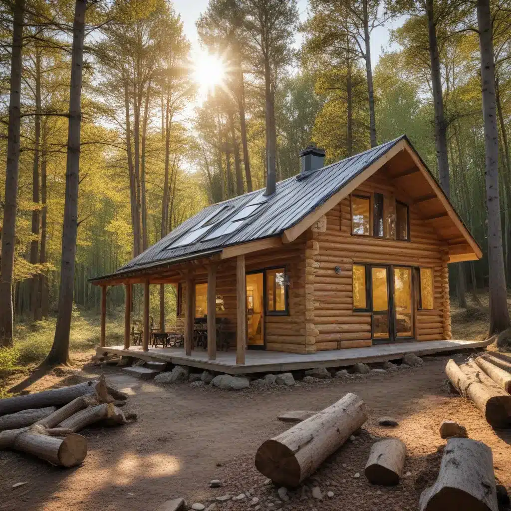 Harnessing the Power of the Sun in Off-Grid Log Cabins