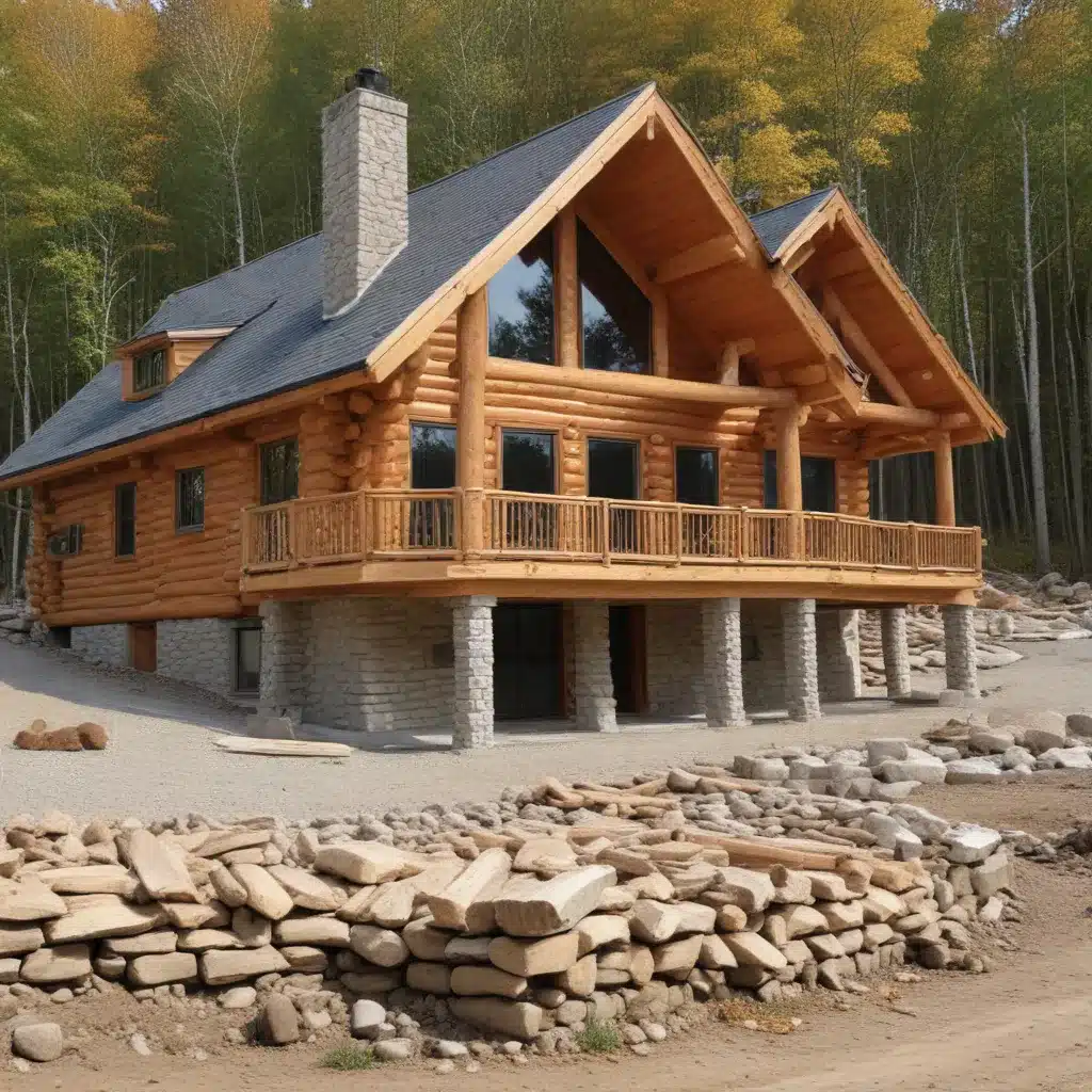 Innovative Log Home Foundations: Adapting to Challenging Sites