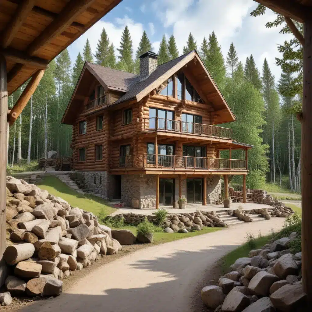 Integrating Geothermal Technology in Rustic Log Residences