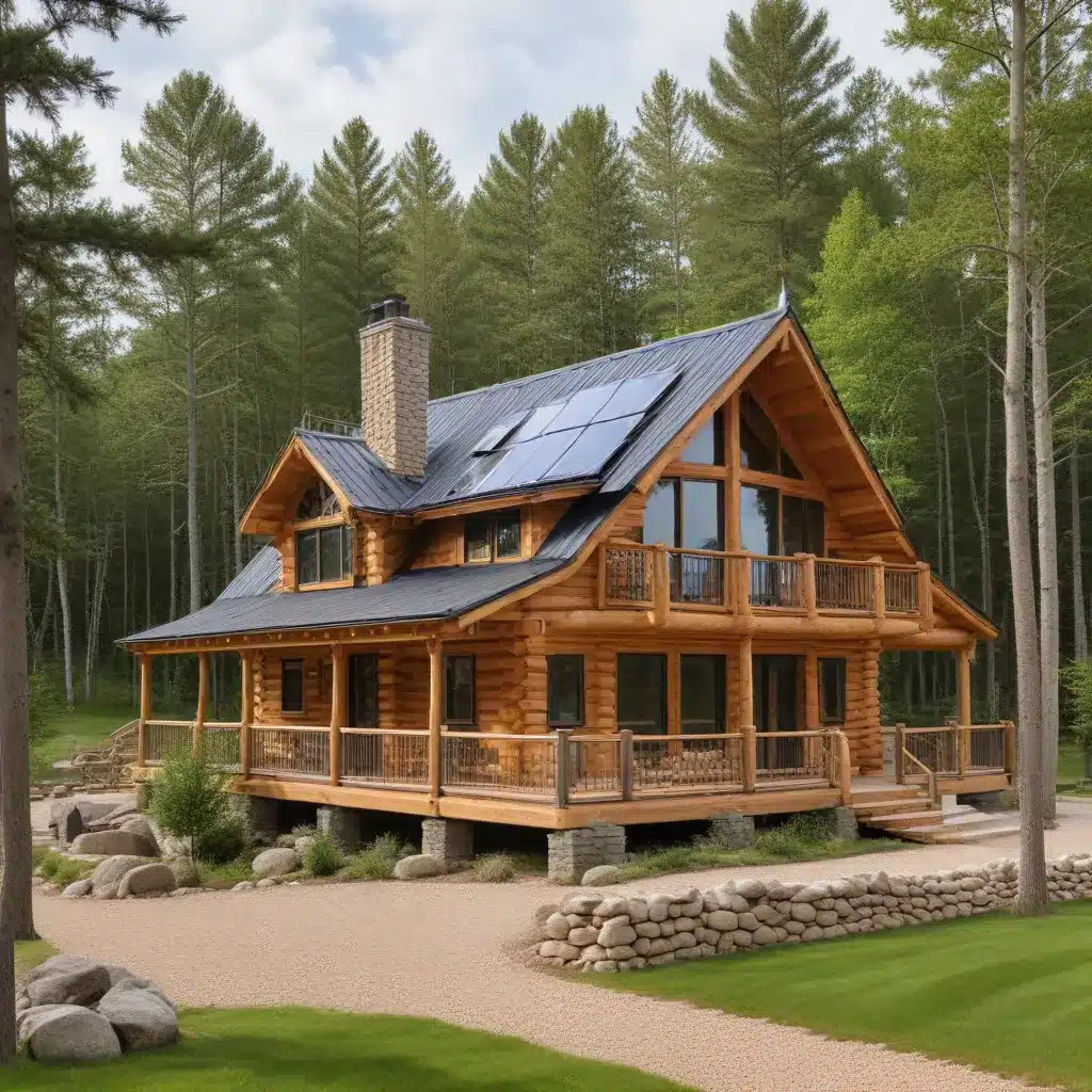 Integrating Renewable Energy Solutions into Sustainable Log Home Design