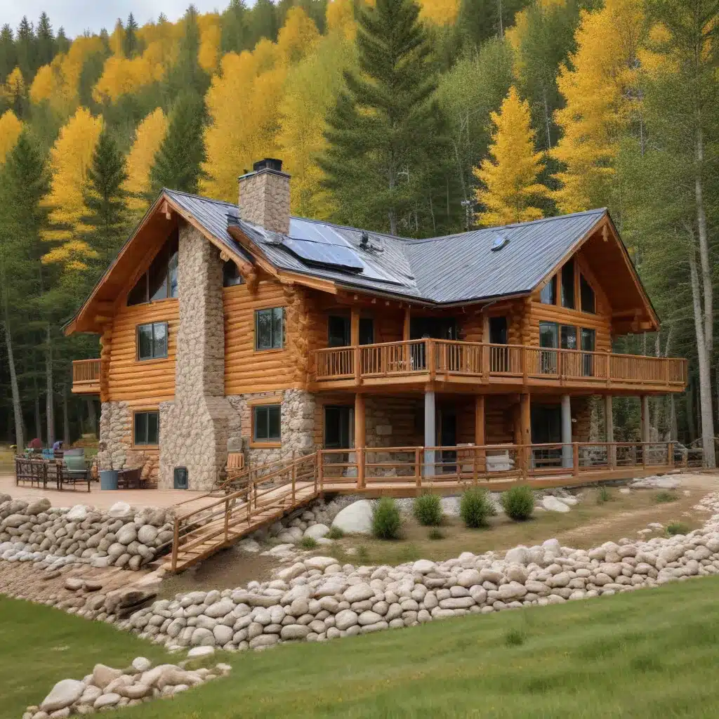 Integrating Renewable Energy Systems in Log Home Living