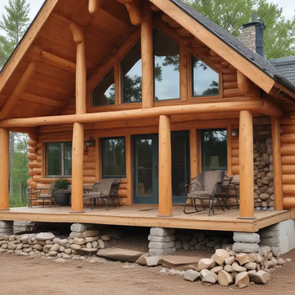 Integrating Renewable Energy Systems into Log Home Construction