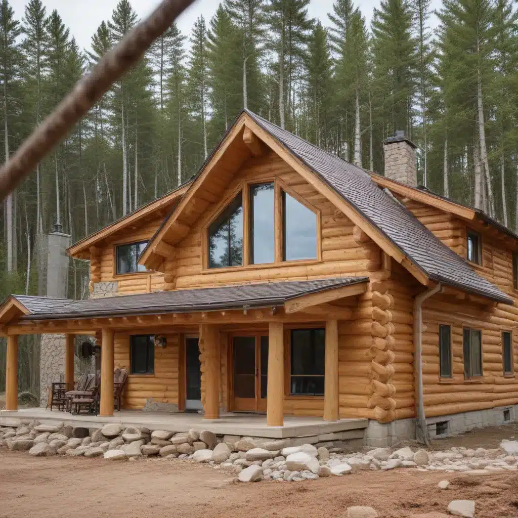 Integrating Renewable Energy Systems into Sustainable Log Home Construction