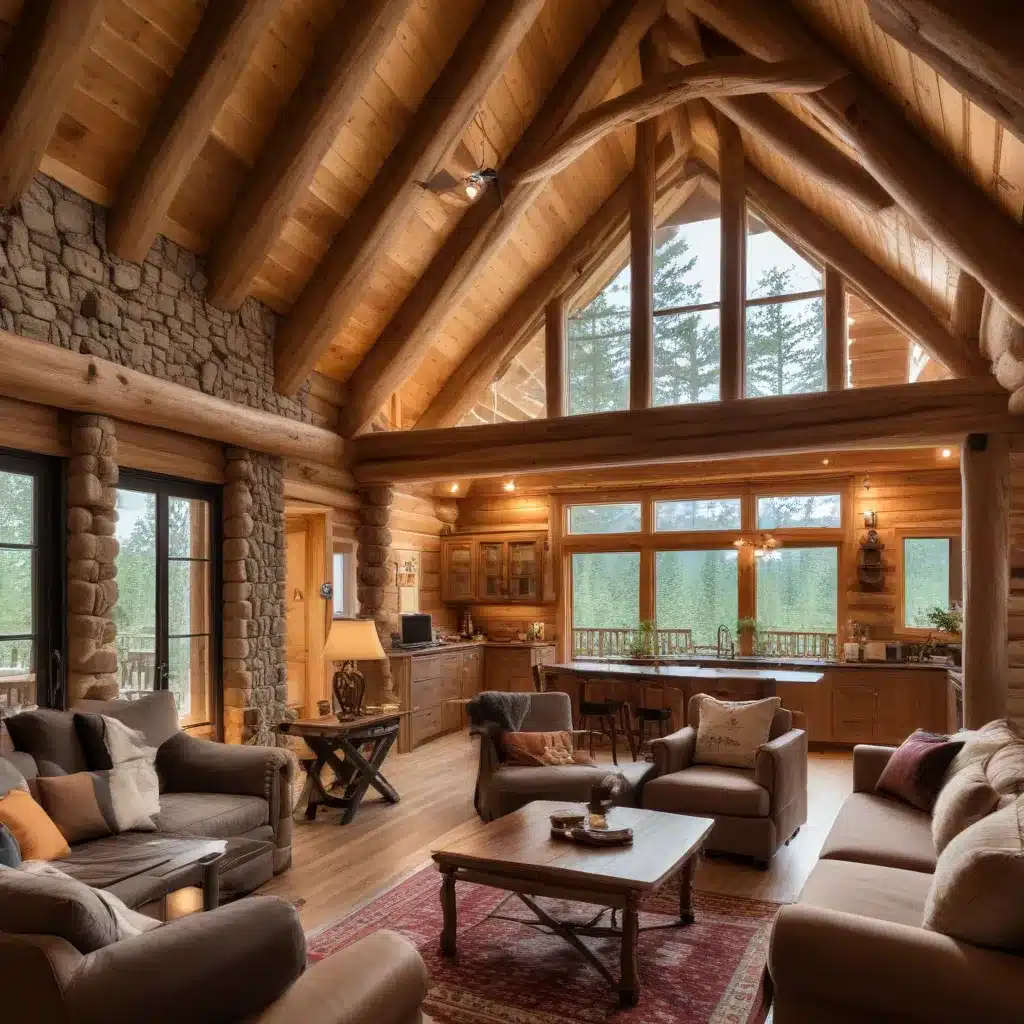 Integrating Smart Home Features in Rustic Log Cabin Oases