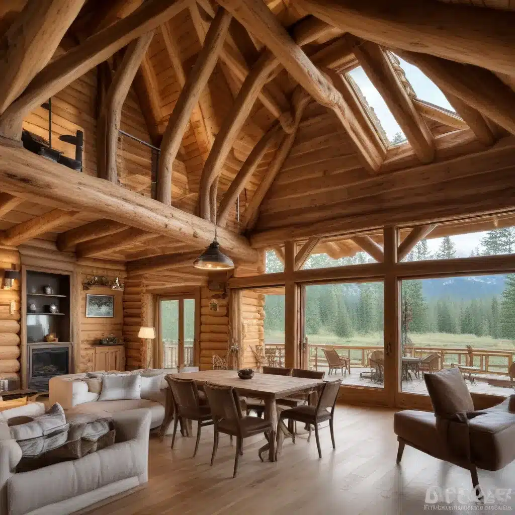 Integrating Smart Home Technology in Rustic Log Cabin Oases