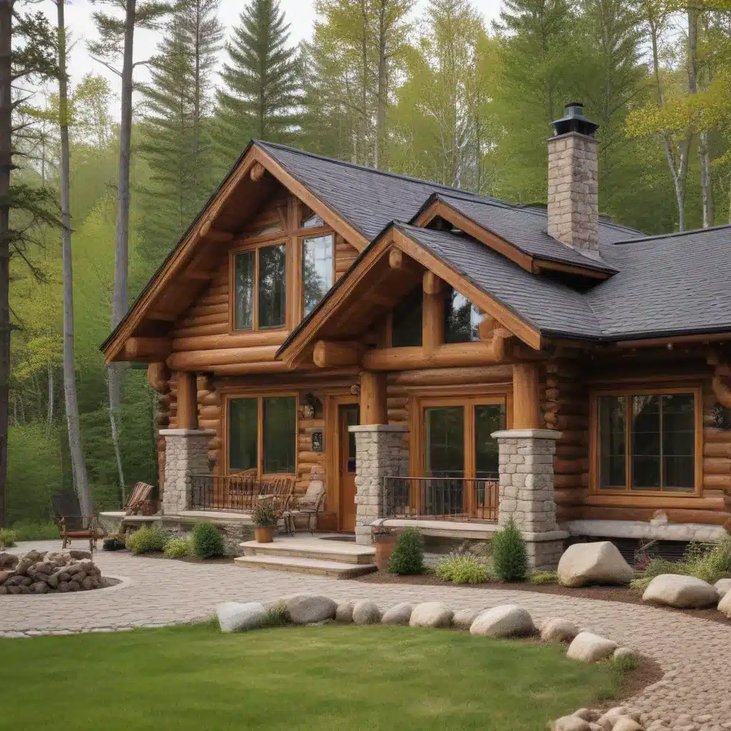 Integrating Smart Home Technology into Cozy Log Home Designs