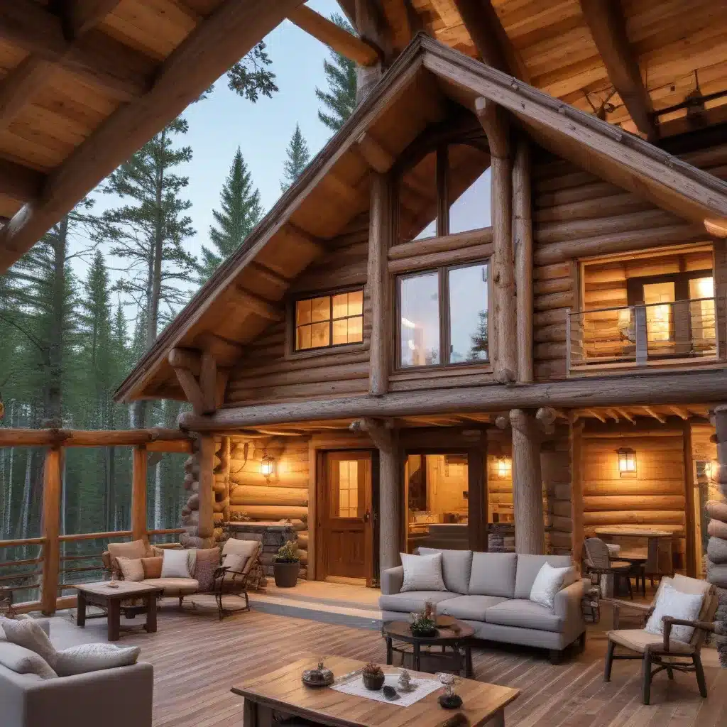 Integrating Smart Home Technology into Rustic Log Cabins