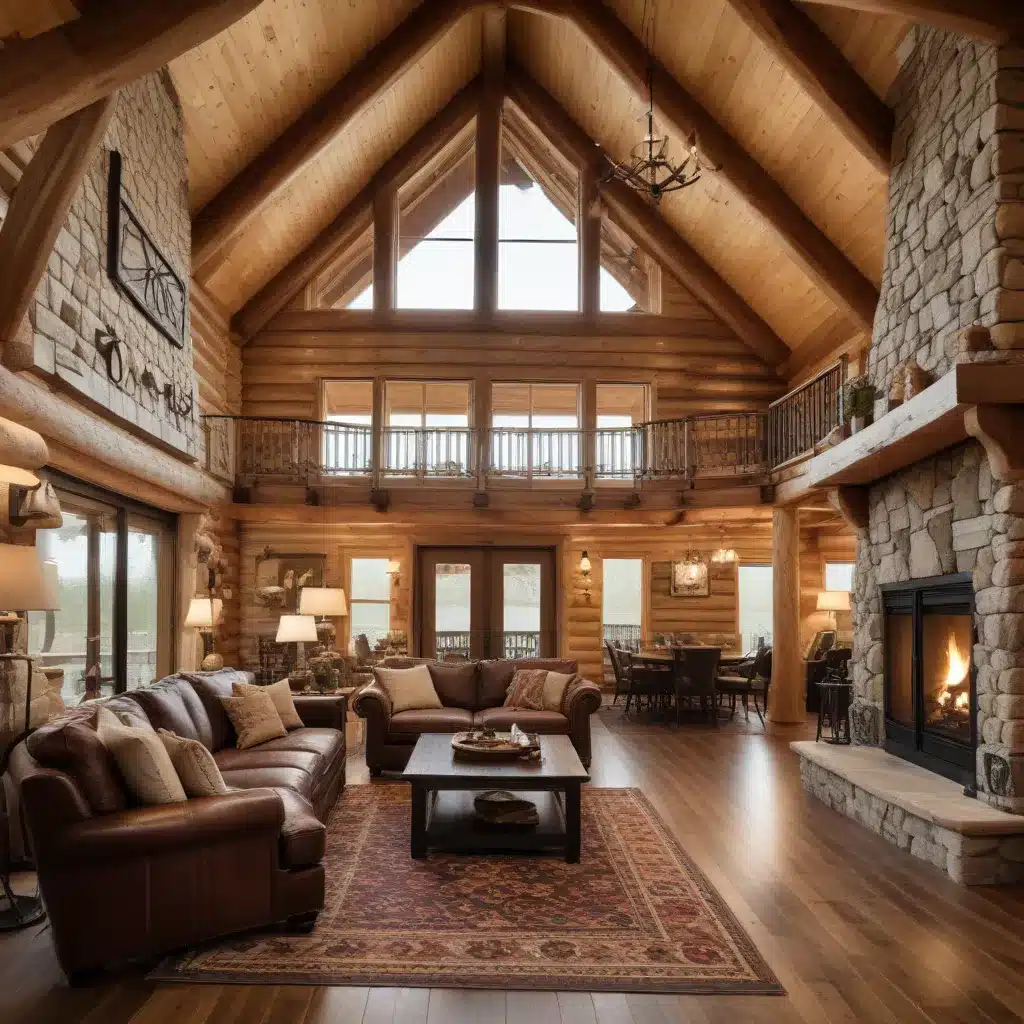 Marrying Rustic Aesthetics and Modern Comforts in Log Homes