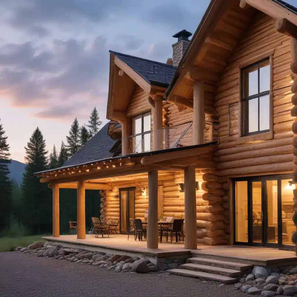 Marrying Tradition and Technology in Contemporary Log Cabins