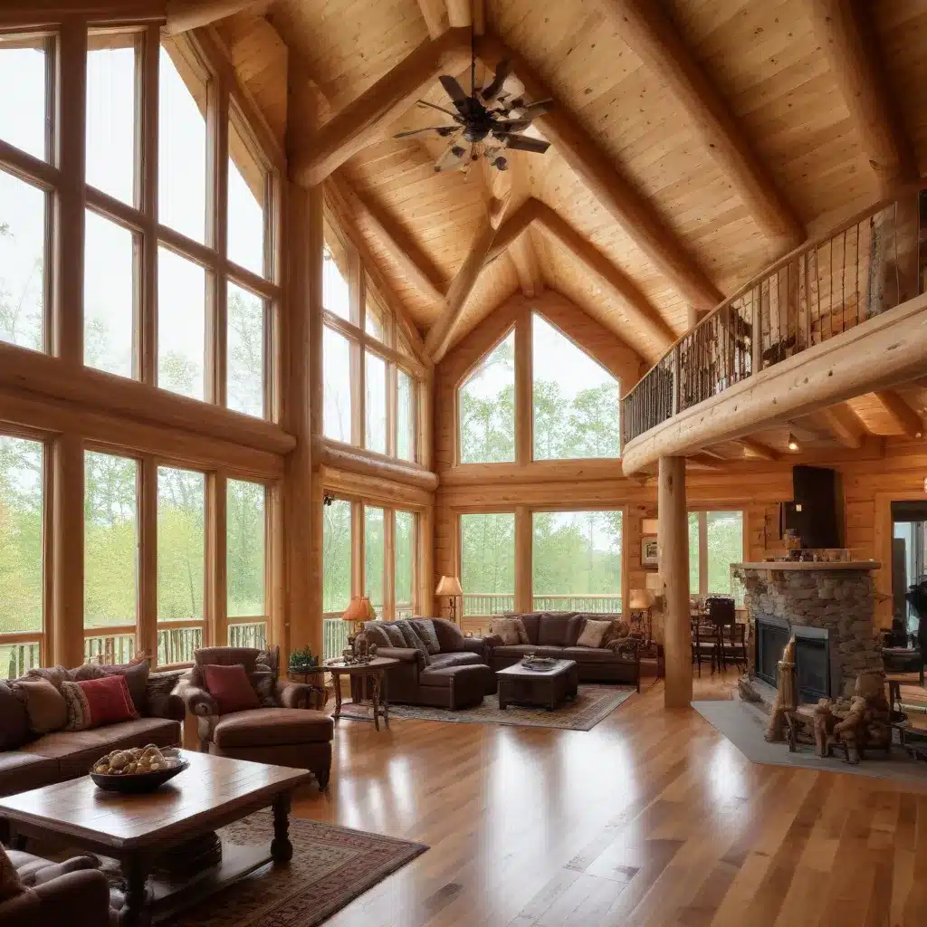 Maximizing Natural Lighting in Energy-Efficient Log Home Interiors