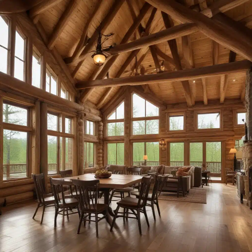 Maximizing Natural Lighting in Log Cabins