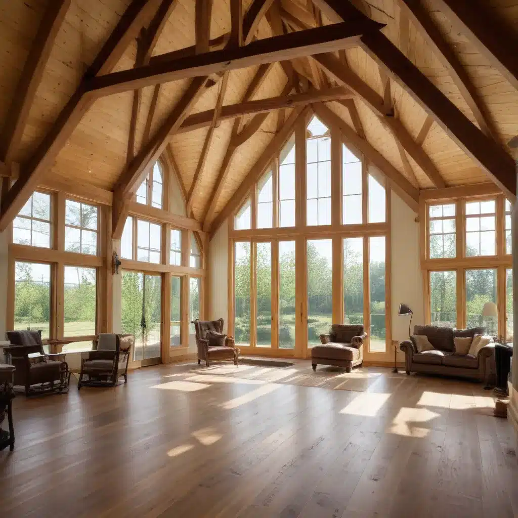 Maximizing Natural Lighting in Timber Frame Homes