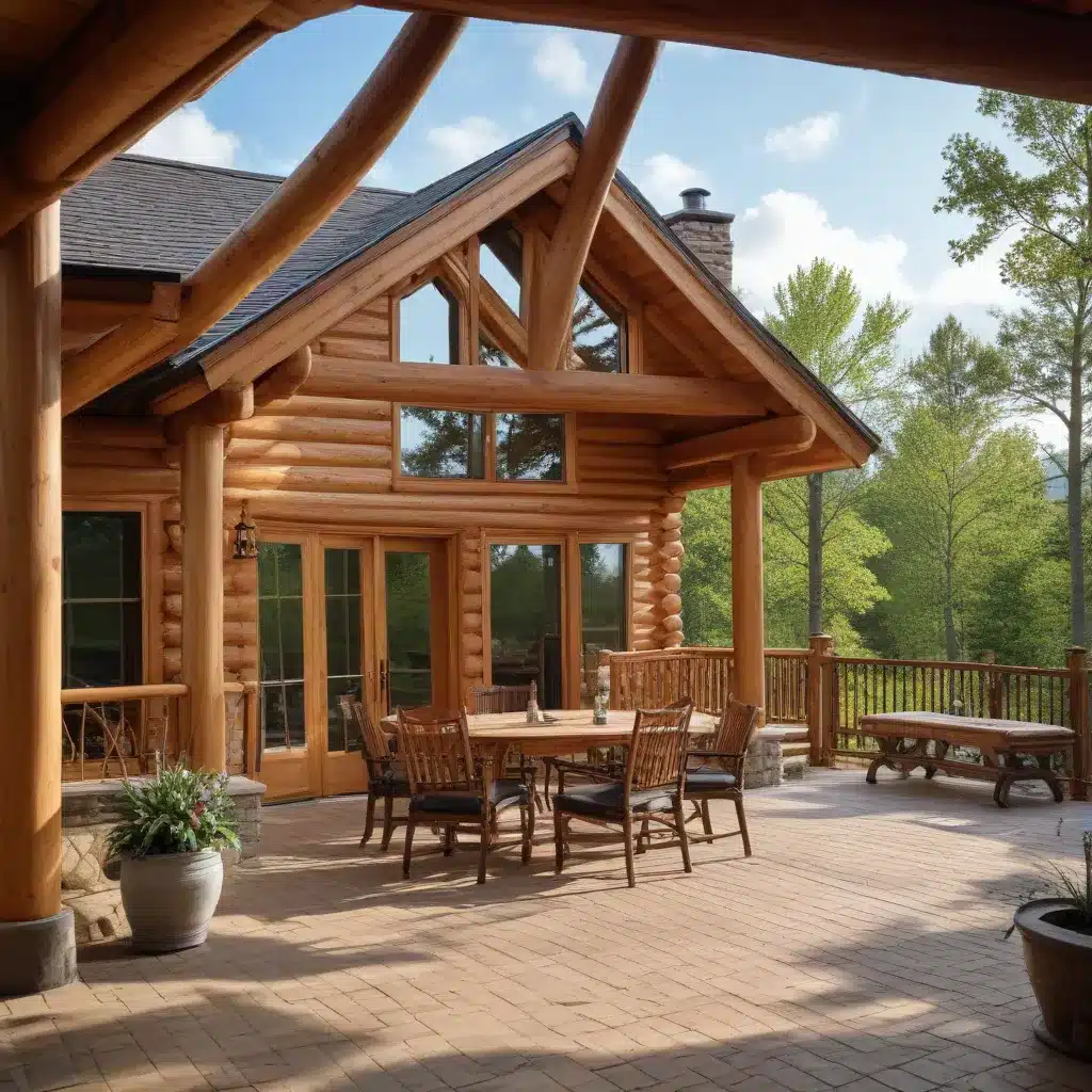 Maximizing Outdoor Living Spaces in Log Home Design