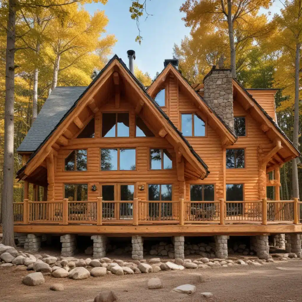 Maximizing Thermal Performance for Energy-Efficient, Year-Round Log Homes