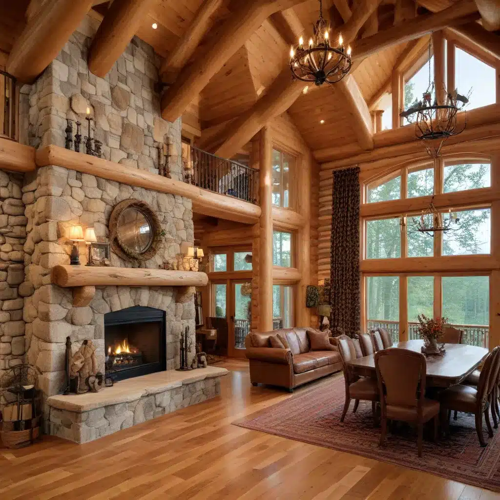 Nature-Inspired Accents: Elevating Log Home Interiors