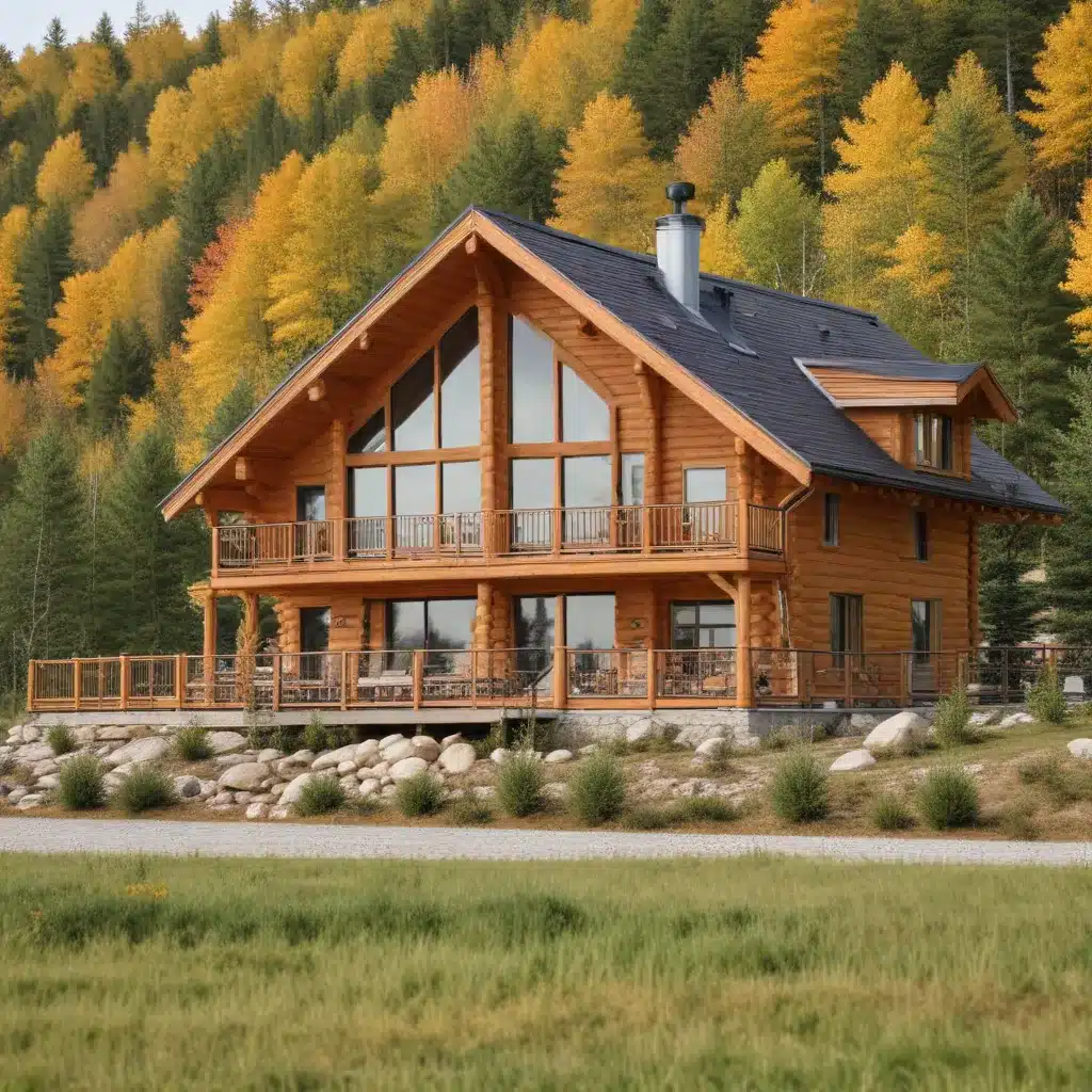 Optimizing Thermal Regulation through Strategic Log Home Siting