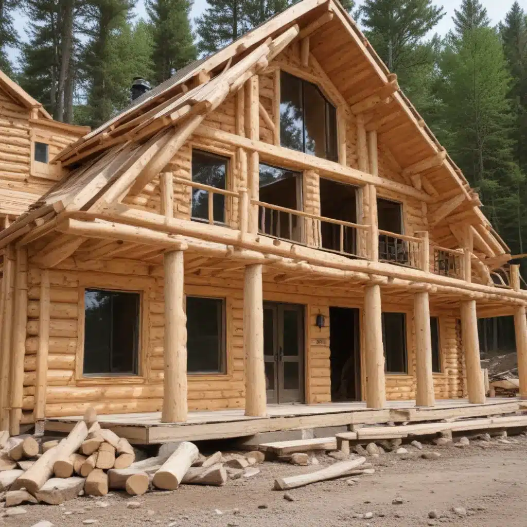 Prefabricated Log Home Components: Streamlining Construction