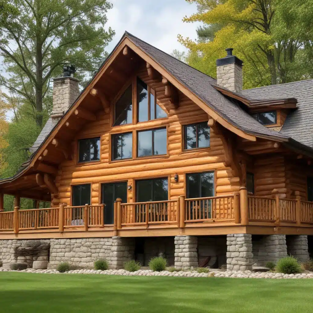 Preserving the Grandeur of Log Homes Through Meticulous Maintenance