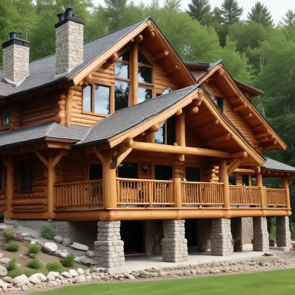 Preserving the Grandeur of Log Homes Through Meticulous Upkeep