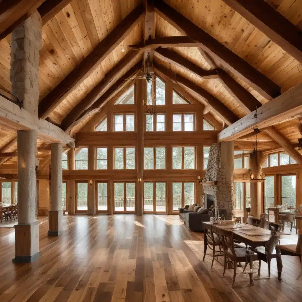 Reclaimed Timber in Log Home Construction: A Sustainable Choice