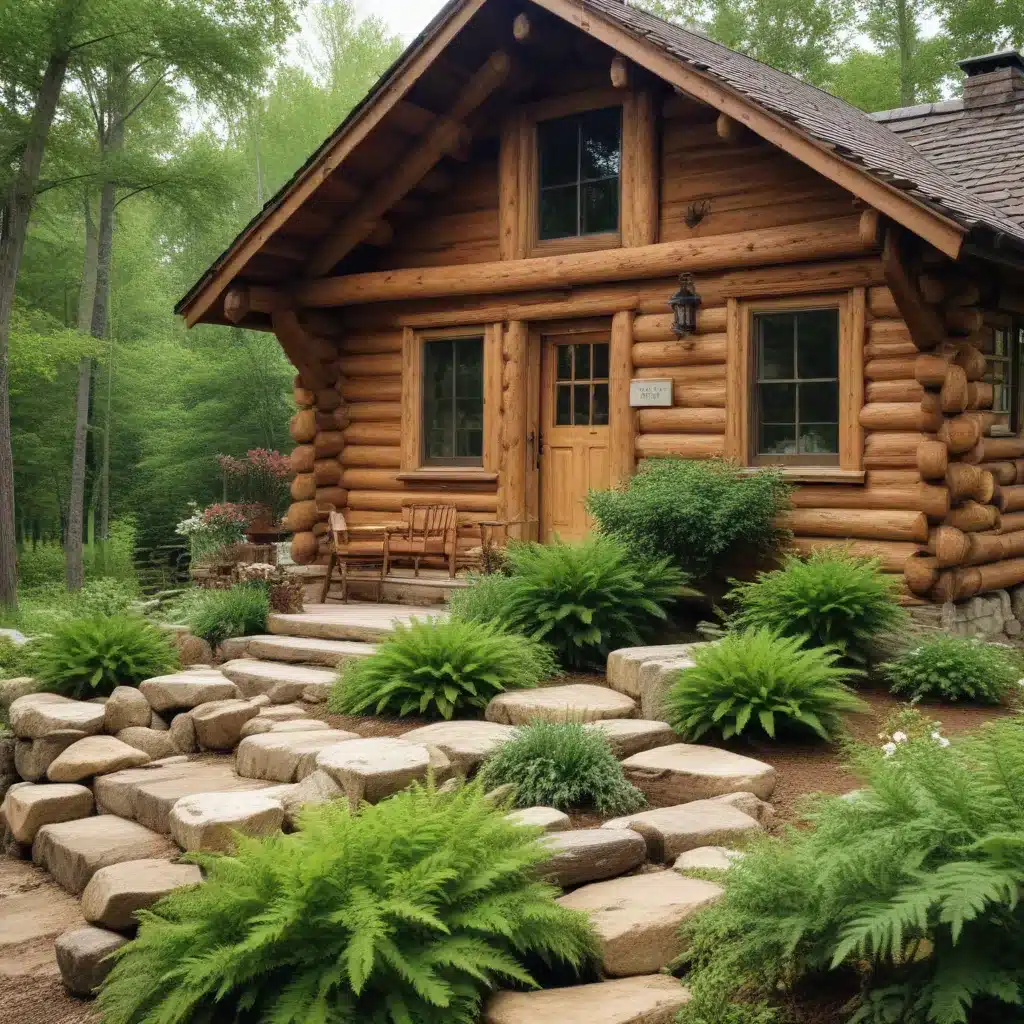 Reclaiming the Natural Essence of Log Cabin Landscaping