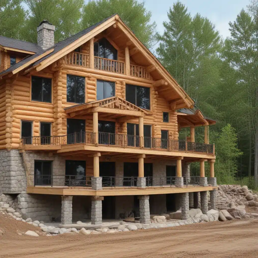 Reinforcing the Foundation: Ensuring Log Home Structural Stability