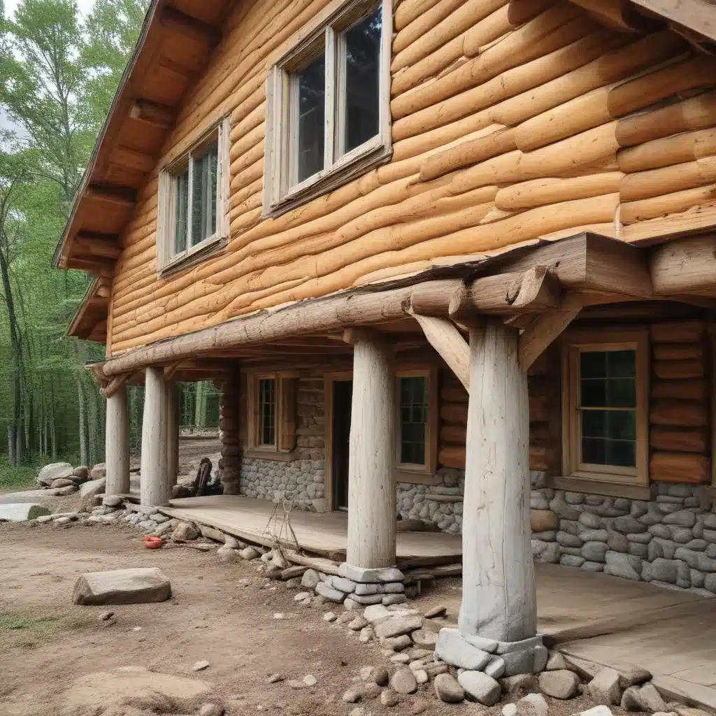 Restoring the Structural Integrity of Aging Log Home Foundations