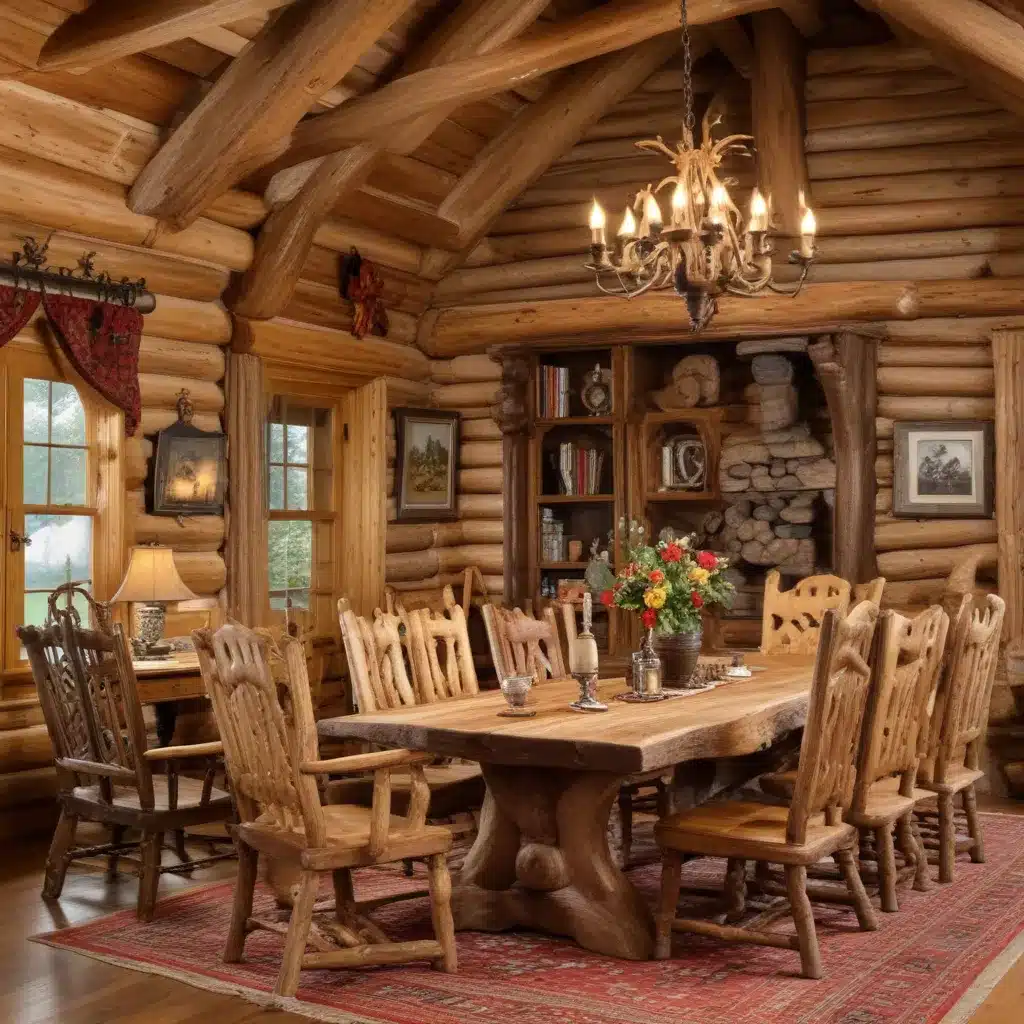 Reviving the Timeless Allure of Antique Log Home Furnishings