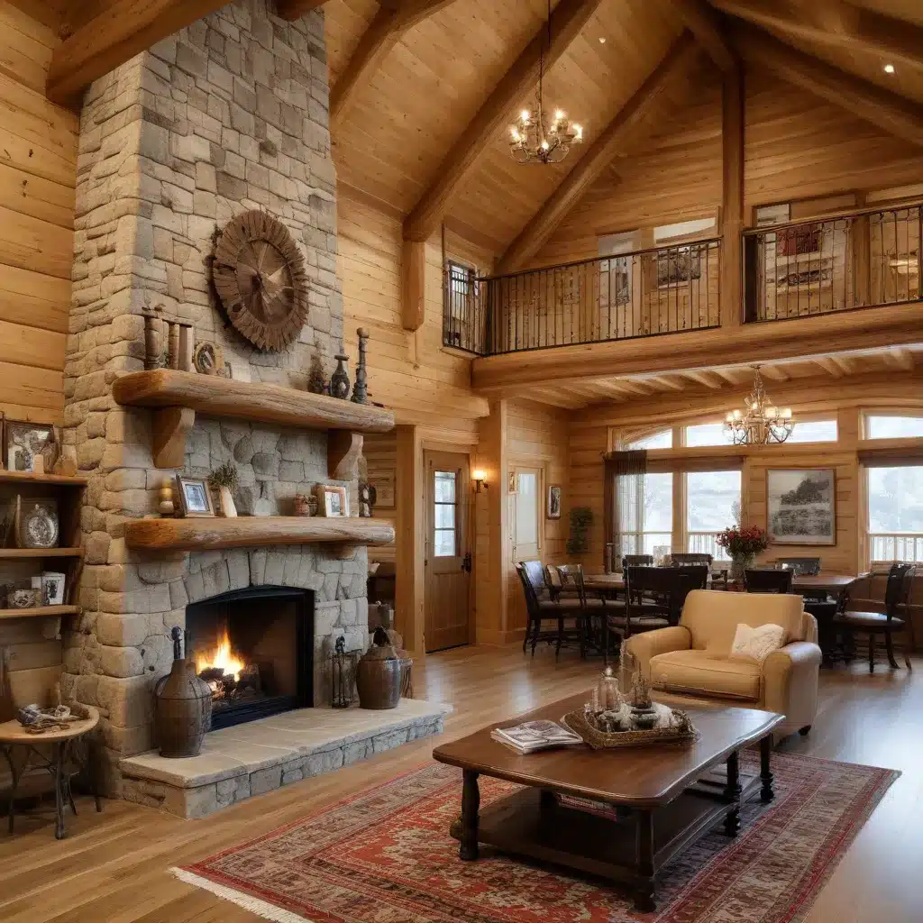 Rustic Refinement: Elevating the Log Home with Luxurious Touches