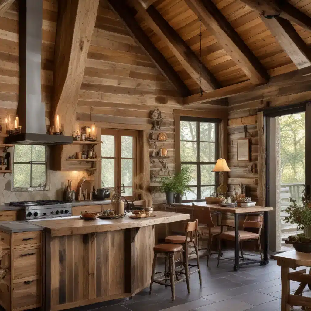 Rustic Refinement: Harmonizing Traditional Cabin Aesthetics with Modern Luxuries