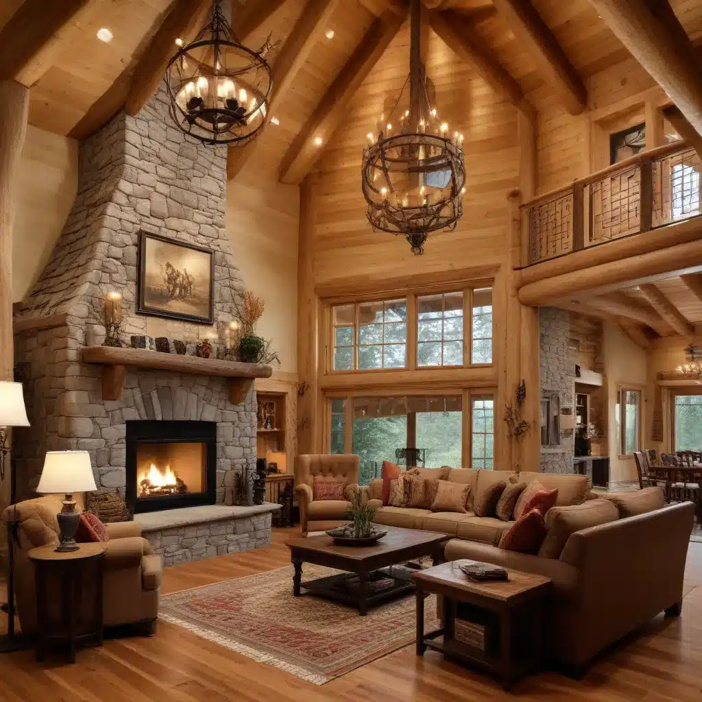 Rustic Sanctuary: Creating Cozy and Inviting Log Home Interiors