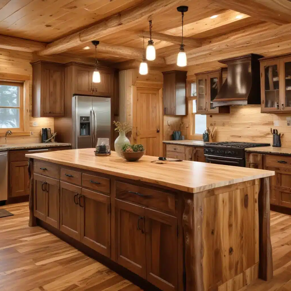 Selecting Sustainable Finishes for Log Home Cabinetry and Furniture