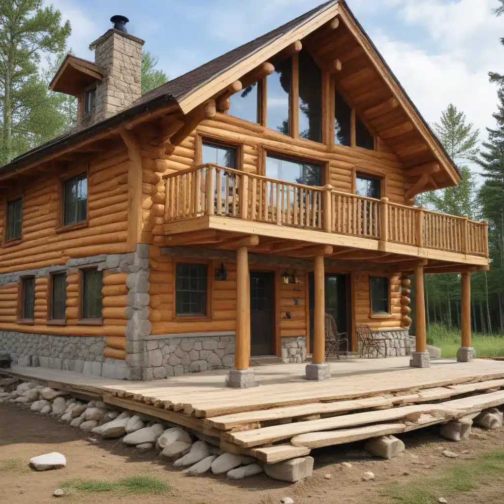 Strengthening Log Home Foundations for Longevity