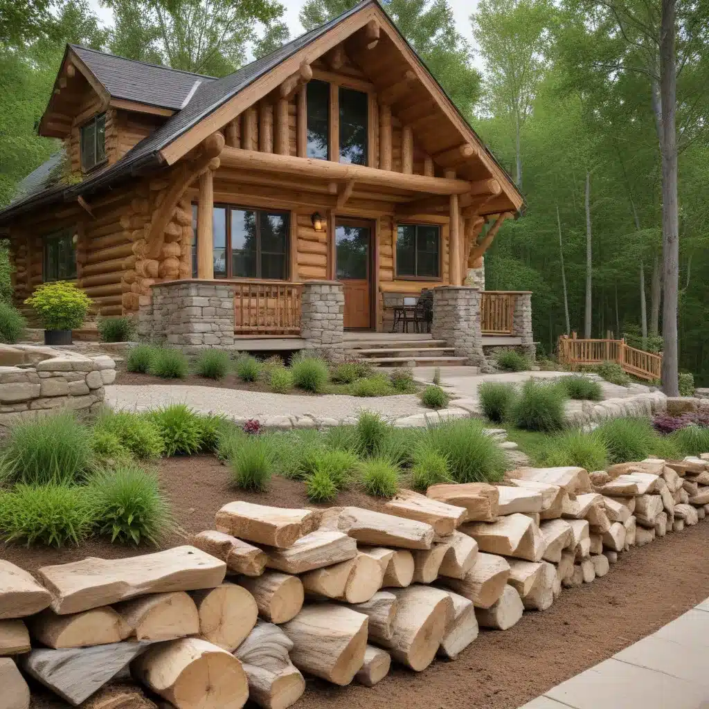 Sustainable Landscaping for Beautiful Log Home Environments