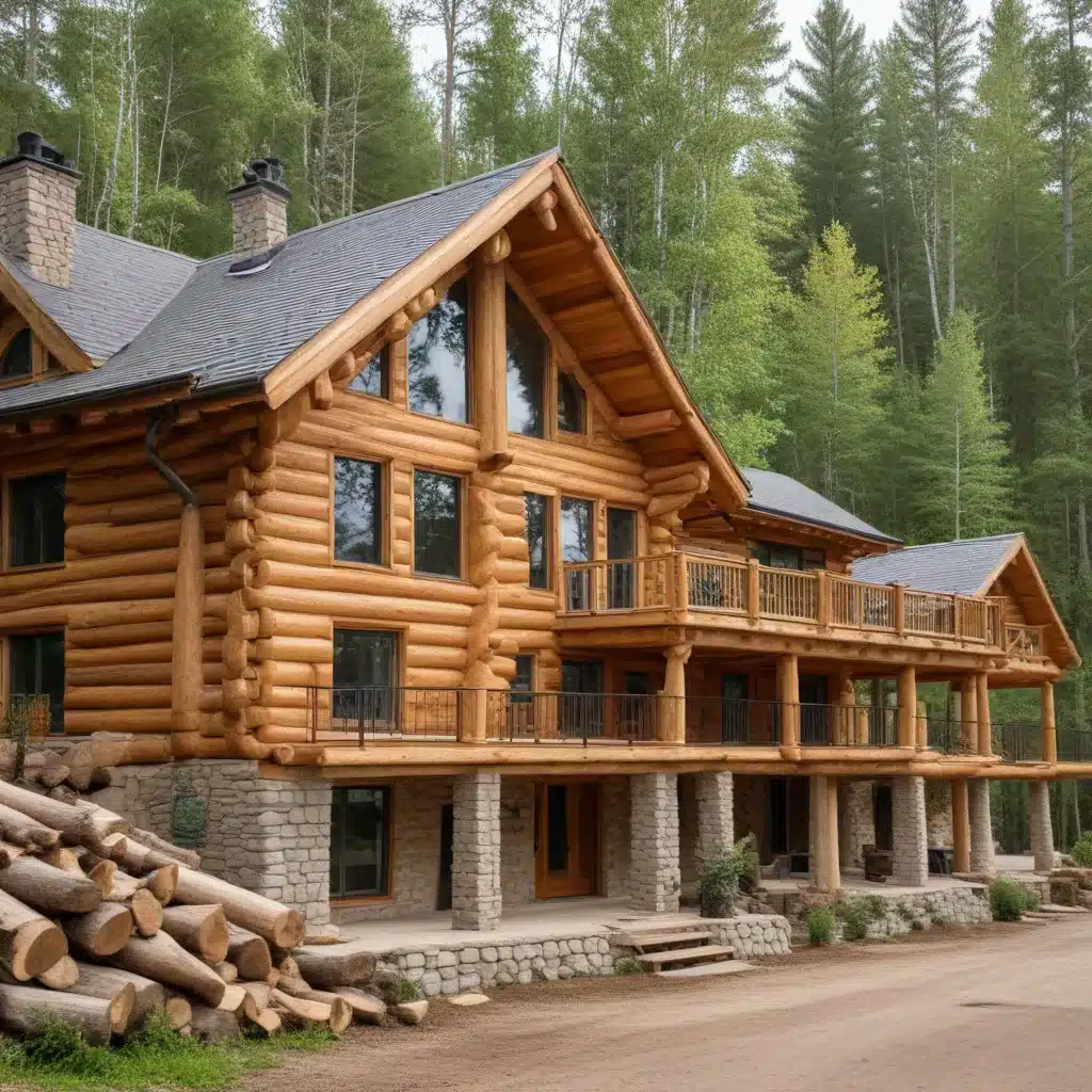 Sustainable Log Home Building: Eco-Friendly Material Choices