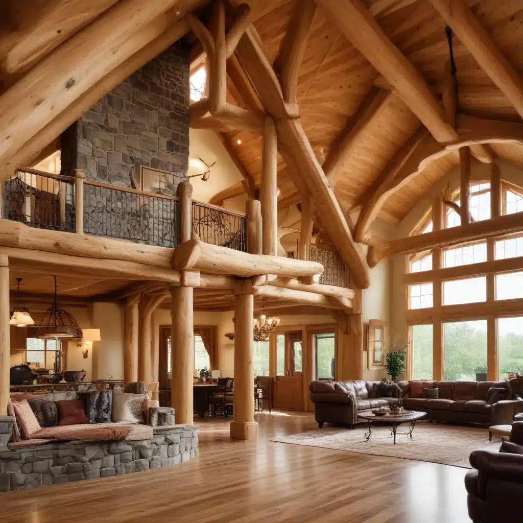 Timber Frame Artisanship: Showcasing Crafted Log Home Design