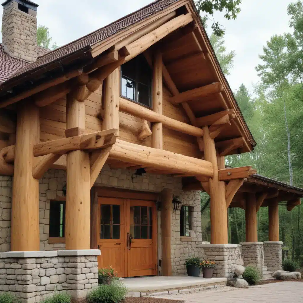 Timber Frame Artistry: Showcasing Craftsmanship in Log Cabins