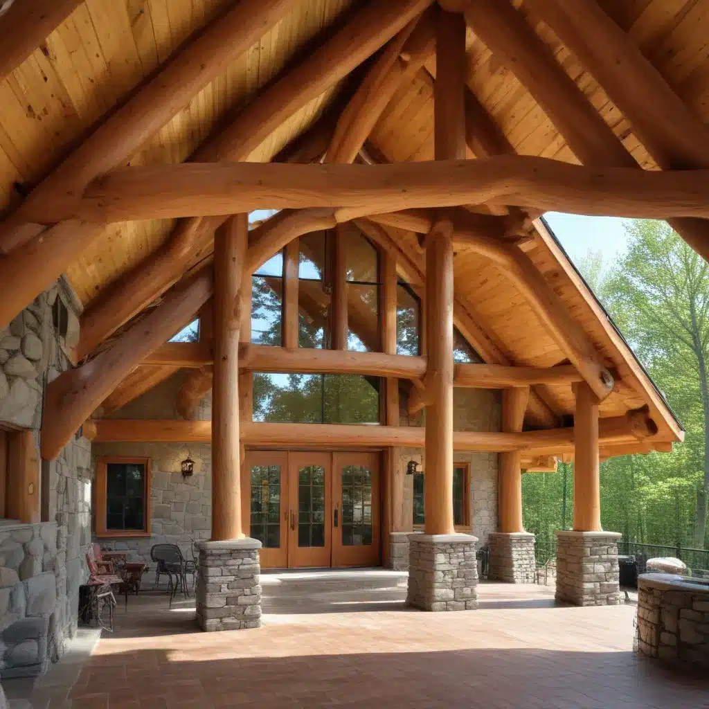 Timber Frame Craftsmanship: Showcasing Artistry in Log Home Design