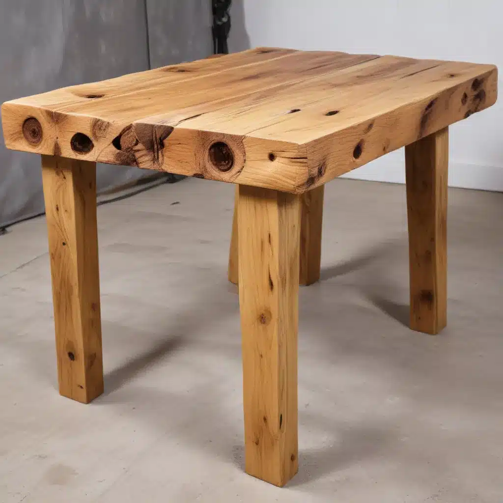 Timber Transformation: Crafting Unique Furnishings from Reclaimed Logs