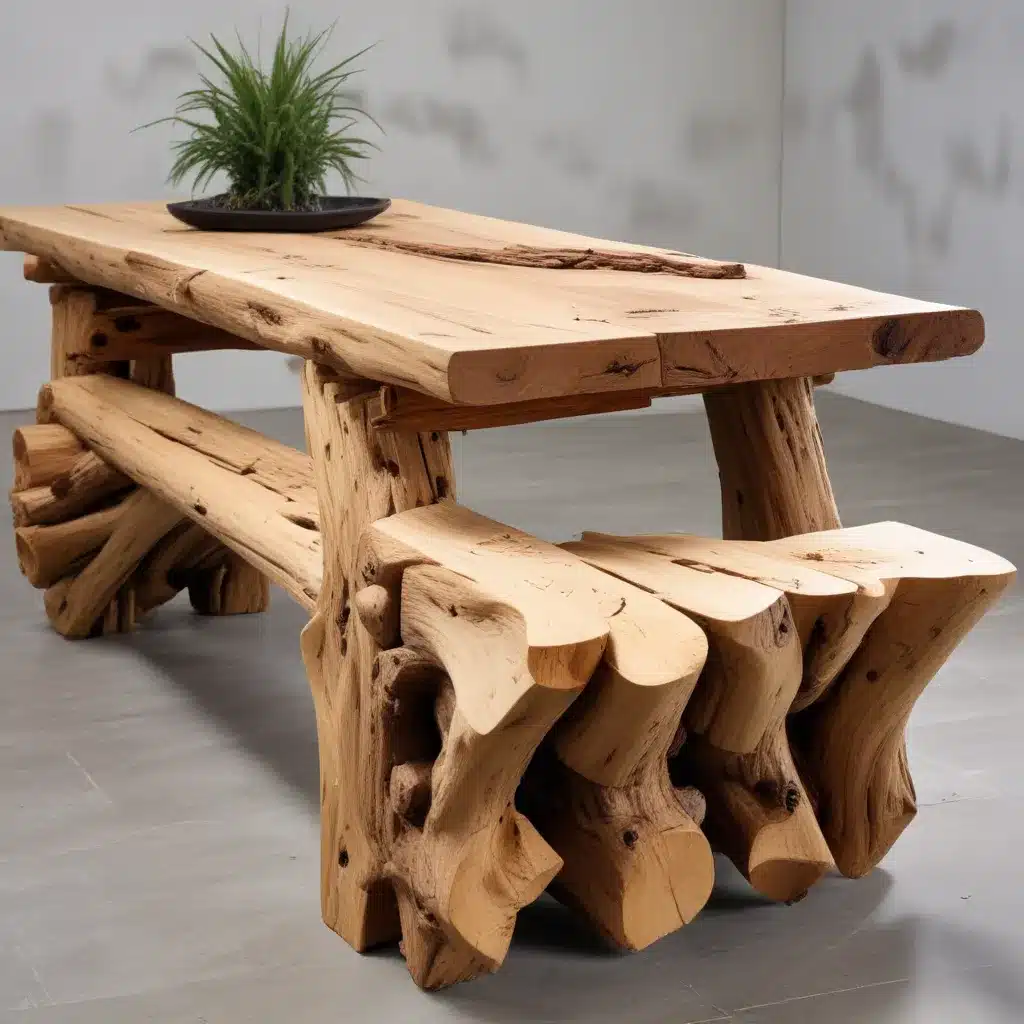 Timber Transformation: Repurposing Logs for Unique Furnishings