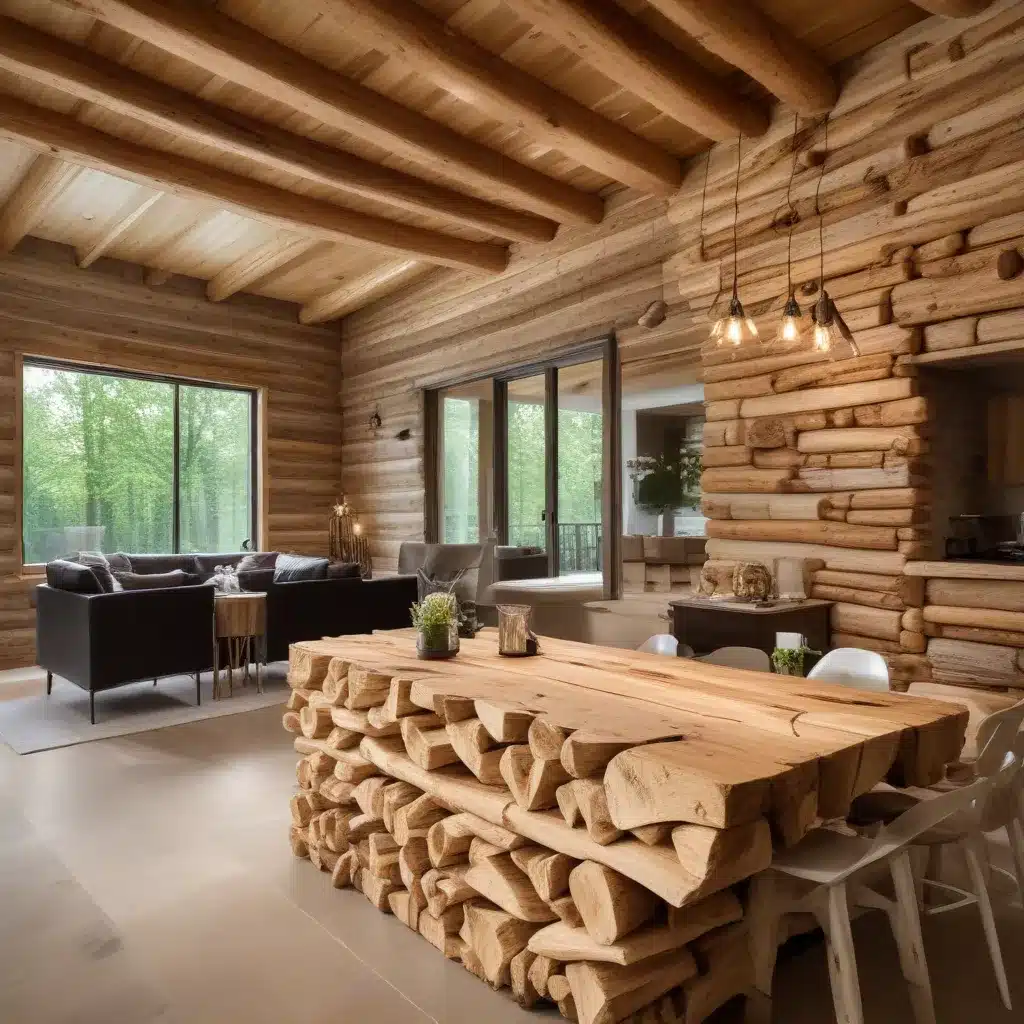 Timber Transformation: Repurposing Logs for Unique Home Designs