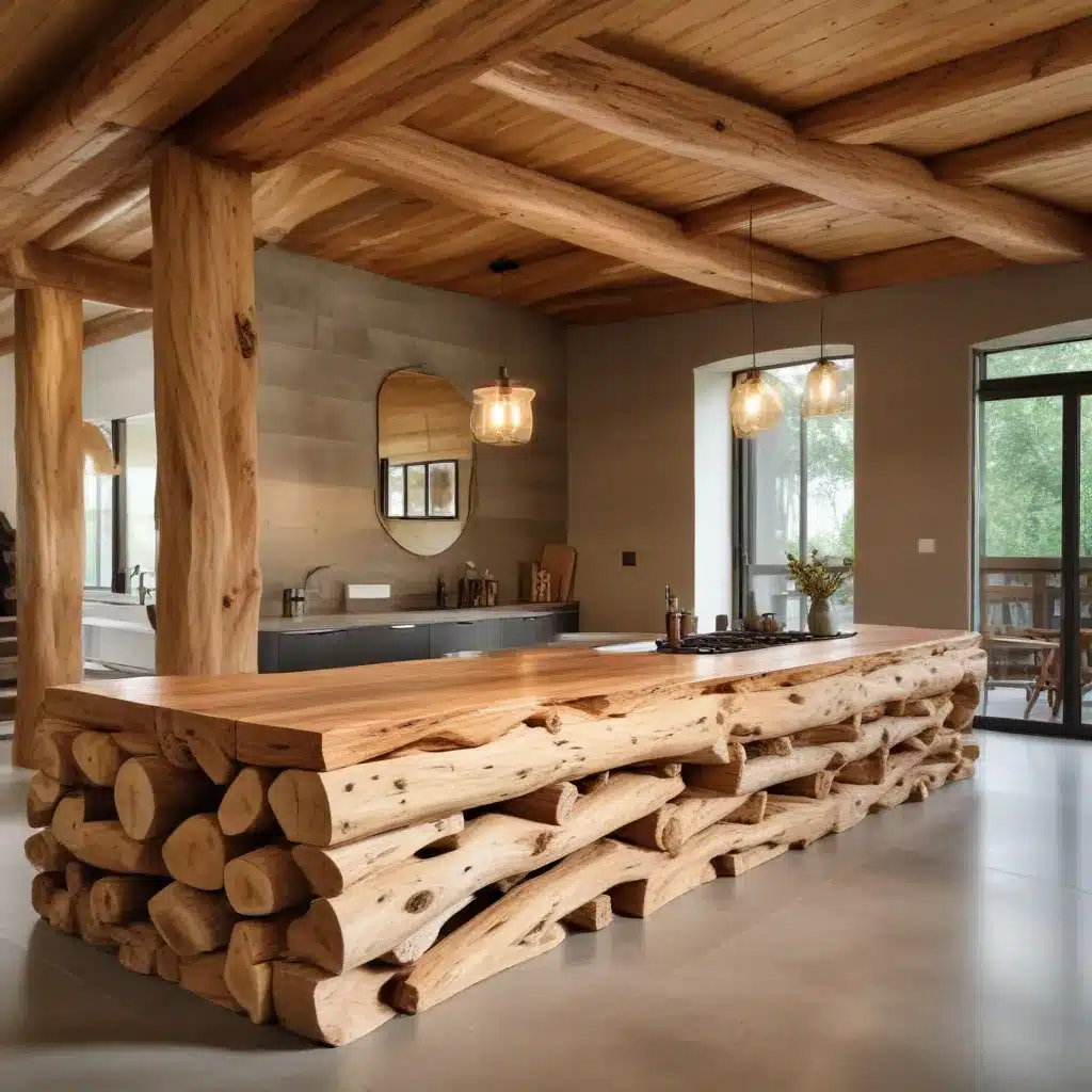 Timber Transformation: Repurposing Logs for Unique Home Designs