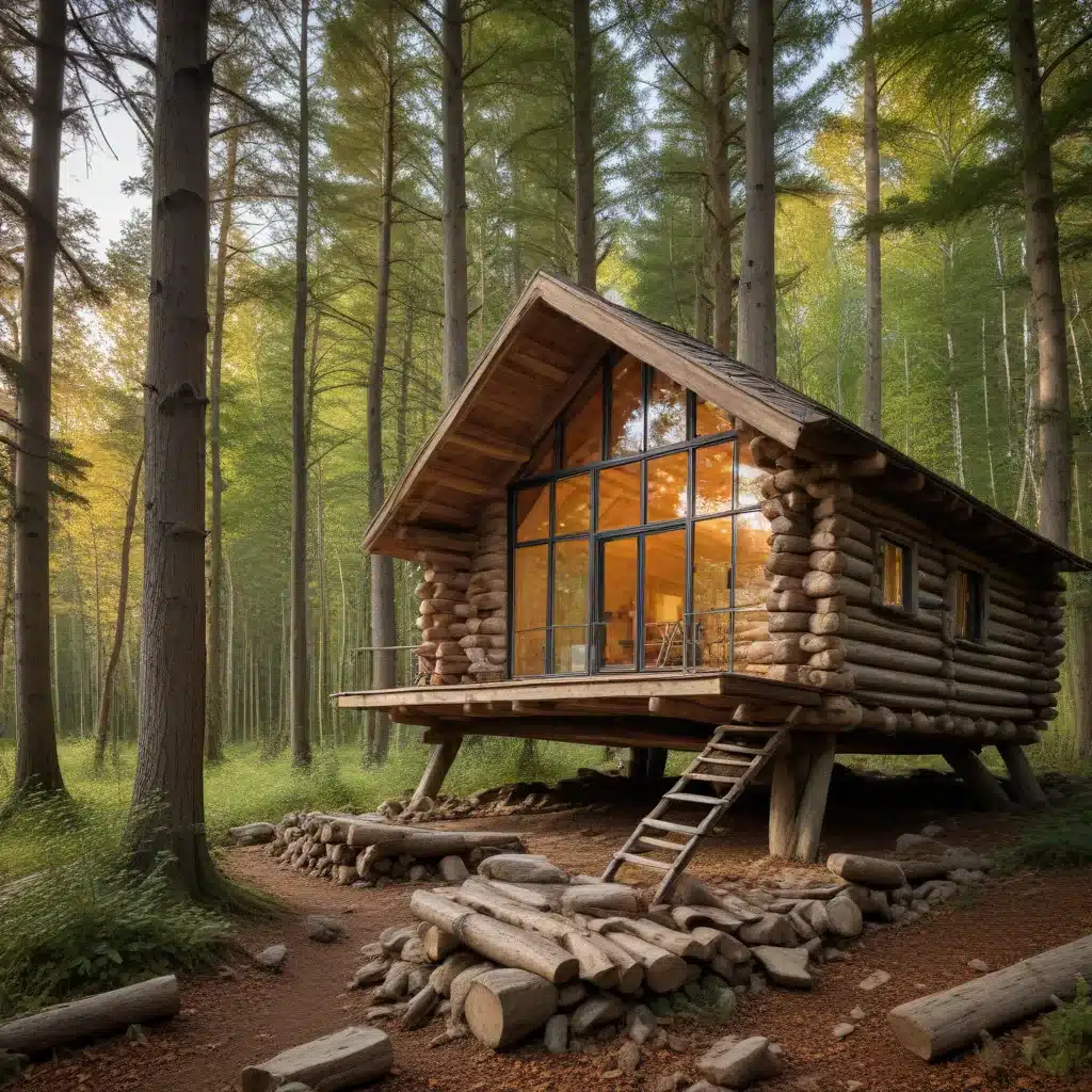 Transforming Abandoned Structures into Cozy and Energy-Efficient Log Retreats